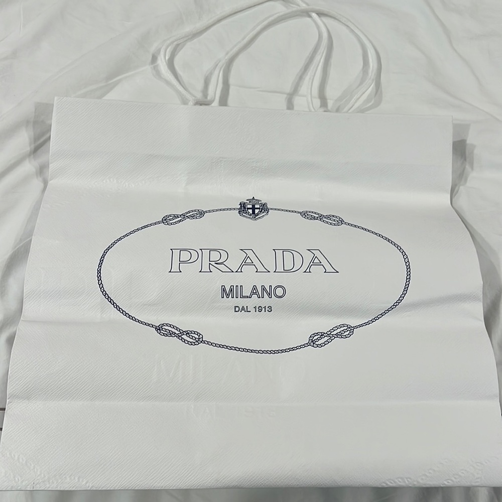 Large Prada Shopping Bag